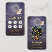 Persoonlijke muis- en boomcreditcard visitekaartje (Voorkant / Achterkant)