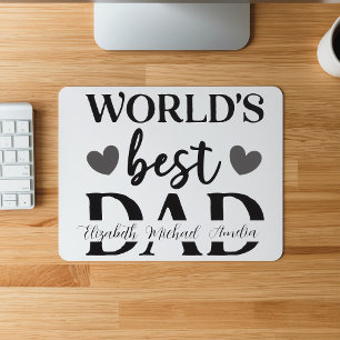 Persoonlijke Muismat 'Beste Papa Ter Wereld'
