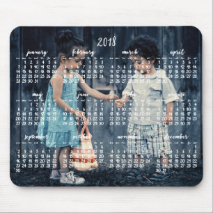 Persoonlijke Muismat Kalender 2018