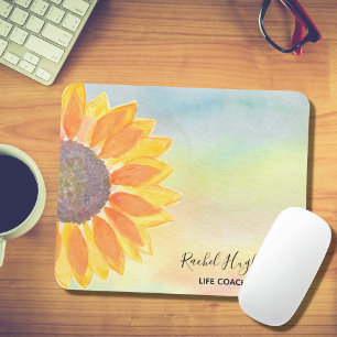 Persoonlijke Muismat van de Life Coach Sunflower