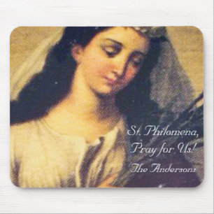 Persoonlijke muismat van Sint-Philomena
