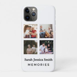 Persoonlijke multi-foto collage familie-erfgoed Case-Mate iPhone case