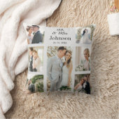 Persoonlijke multi-fotokussen voor trouwende famil kussen (Deken)