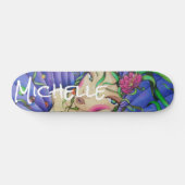 Persoonlijke Muur Kunst Skateboard (Horizontaal)