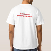 Persoonlijke muziek ondersteunen t-shirt (Achterkant)
