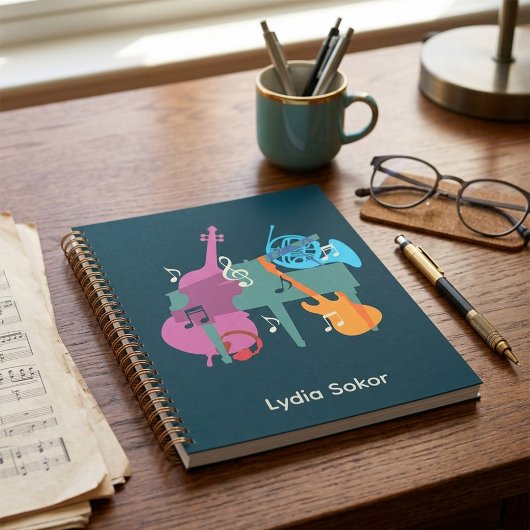 Persoonlijke muziek-thema planner