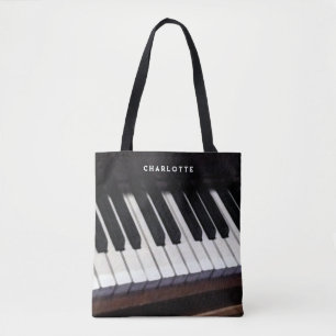 Persoonlijke muziek tote bag