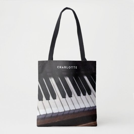Persoonlijke muziek tote bag (Voorkant)