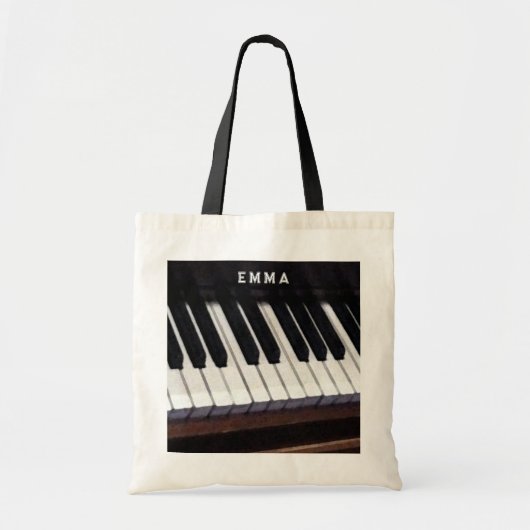 Persoonlijke Muziek Tote Bag (Voorkant)