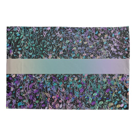 Persoonlijke muzieknotitiehandleiding kussensloop (Achterkant)