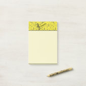 Persoonlijke muzieknotities post-it® notes (Op bureau)