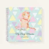 Persoonlijke My Baby Memories Prinses Kitten Lili Notitieboek (Voorkant)