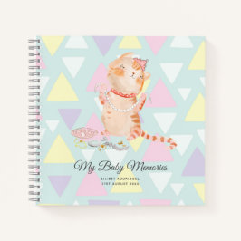 Persoonlijke My Baby Memories Prinses Kitten Lili Notitieboek