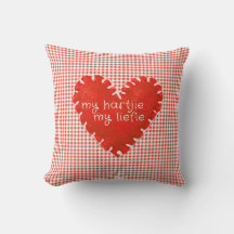 Persoonlijke My Hartjie My Liefie Appliqué Hart