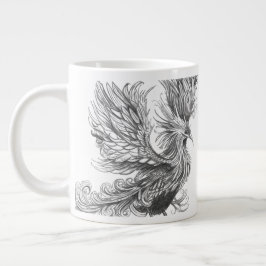 Persoonlijke mythologische Phoenix mok 
