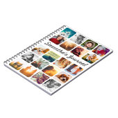 Persoonlijke naam & 20 foto notitieboek (Linkerzijde)