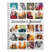 Persoonlijke naam & 20 foto notitieboek (Voorkant)