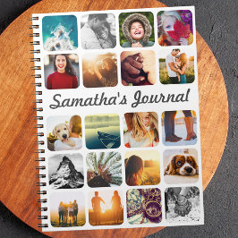 Persoonlijke naam & 20 foto notitieboek