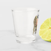 Persoonlijke naam 30e verjaardag shot glas (Links)