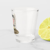 Persoonlijke naam 30e verjaardag shot glas (Rechts)