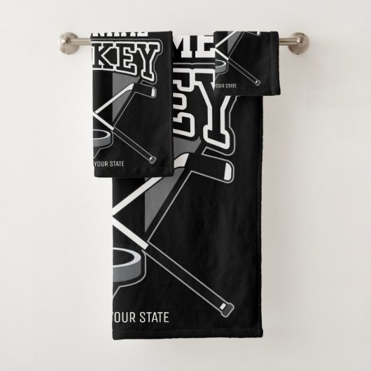 Persoonlijke NAAM Aangepaste PC-ploeg voor Hockey  Bad Handdoek (Insitu)