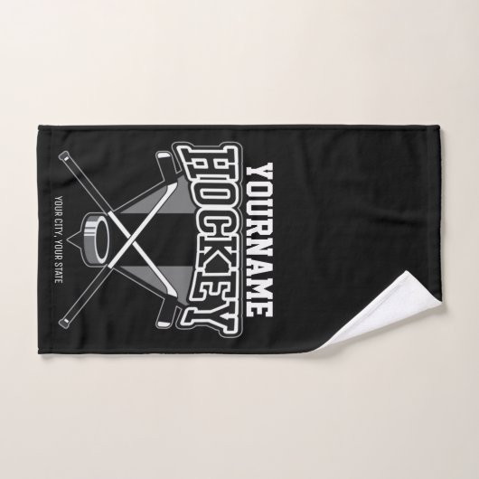 Persoonlijke NAAM Aangepaste PC-ploeg voor Hockey  Bad Handdoek (Handdoek)