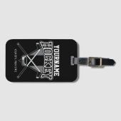 Persoonlijke NAAM Aangepaste PC-ploeg voor Hockey Bagagelabel (Voorkant (horizontaal))