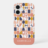 Persoonlijke naam aardse geometrische boho stijlvo