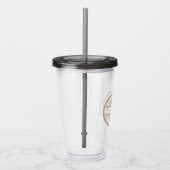 Persoonlijke naam acryl tumbler drinkbeker (Rechts)