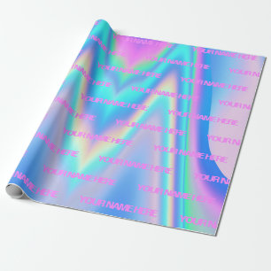 Persoonlijke naam afgebroken cadeaupapier