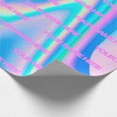 Persoonlijke naam afgebroken cadeaupapier (Hoek)