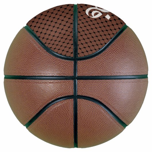 Persoonlijke naam Arabisch Palestina Keffiyeh Basketbal (Rechts)