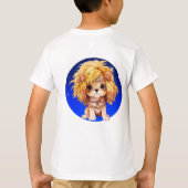 Persoonlijke naam Astrologie Dierenriem teken Leo  T-shirt (Achterkant)