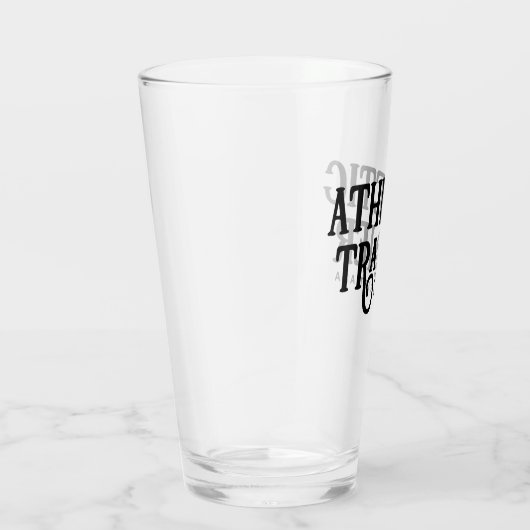 Persoonlijke naam Athletic Trainer Glas (Rechts)