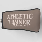 Persoonlijke naam Athletic Trainer Golfheadcover (Voorkant)