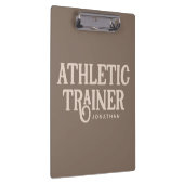 Persoonlijke naam Athletic Trainer Klembord (Rechts)