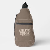 Persoonlijke naam Athletic Trainer Sling Bag (Voorkant)