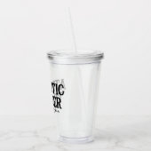 Persoonlijke naam Atletiekcoach Acryl Drinkbeker (Links)