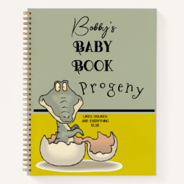 Persoonlijke naam Baby Journal Notitieboek |