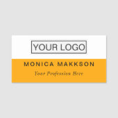 Persoonlijke naam badge (Voorkant)