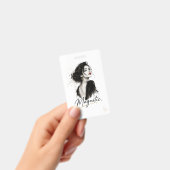 Persoonlijke naam badge | Magnetische verticaal (Handheld)