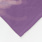 Persoonlijke naam Ballerina African American Fleece Deken (Hoek)