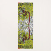 Persoonlijke naam Bamboo Art Meditation Yoga Mat (Achterkant)