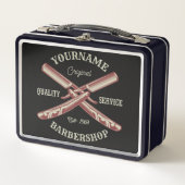 Persoonlijke naam Barber Straight Razor Barbershop (Voorkant)