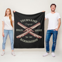 Persoonlijke naam Barber Straight Razor Barbershop