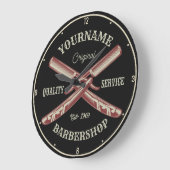Persoonlijke naam Barber Straight Razor Barbershop Grote Klok (Hoek)