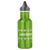 Persoonlijke naam, Baseball, Apple Green Waterfles (Links)