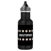 Persoonlijke naam, Baseball, Black Waterfles (Rechts)