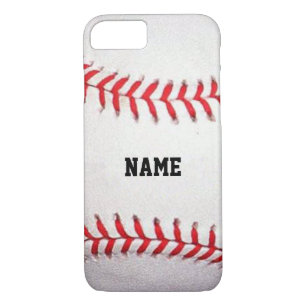 Persoonlijke naam Baseball iPhone 7 Hoesje