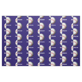 Persoonlijke naam Baseball Patroon Stof (Fat Quarter)